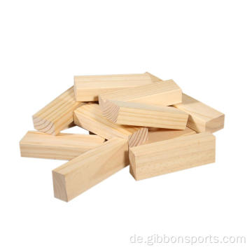 Online-Shopping Holzblock Holzturm